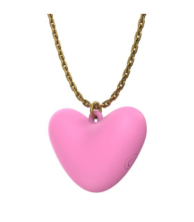 Мини-вибратор для клитора Every Night Toys Eileen в форме сердца, светло-розовый, 6.1 х 4.7 см - No Taboo