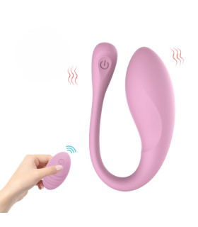 Виброяйцо Every Night Toys Isadora с пультом, лавандовое, 24 х 3.6 см - No Taboo