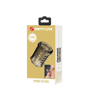 Насадка на пеніс Pretty Love стимулююча, прозора, 5.5 х 3.2 см - No Taboo