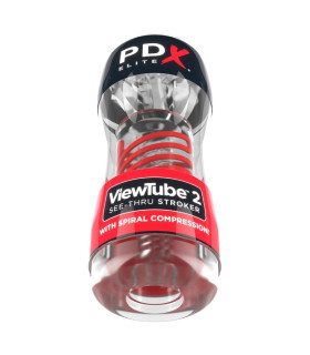 Мастурбатор в колбе Pipedream PDX Elite прозрачный, 18 х 7 см - No Taboo