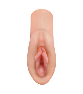 Мастурбатор-вагина Pipedream PDX Plus киберкожа, бежевый, 14,8 х 8 см - No Taboo