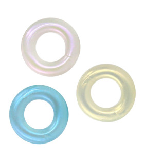Набір ерекційних кілець NS Novelties Fantasia різнокольоровий перламутр, 3 шт - No Taboo