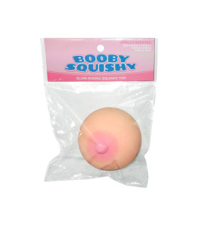 Игрушка-антистресс полусфера Kheper Games Booby Squishy в виде груди, бежевая, 9 х 9 см - No Taboo