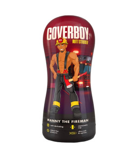 Мастурбатор-анус Blush Coverboy самозмащувальний, коричневий, 18.5 х 7.1 см - No Taboo