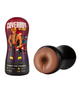 Мастурбатор-анус Blush Coverboy самозмащувальний, коричневий, 18.5 х 7.1 см - No Taboo