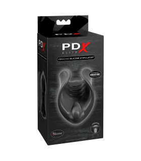 Мастурбатор Pipedream PDX Elite з віброкулею, чорний, 10 х 5 см - No Taboo