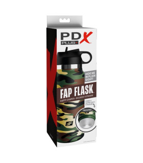 Мастурбатор Pipedream PDX Plus в виде термоса, цвет камо, 23.8 х 8.3 см - No Taboo