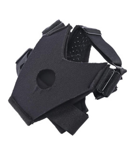 Страпон на ногу Sportsheets Pivot черно-синий, 27 см - No Taboo