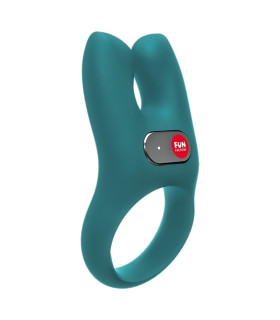 Эрекционное виброкольцо Fun Factory Nos гибкое, голубое, 8 х 3.5 см - No Taboo