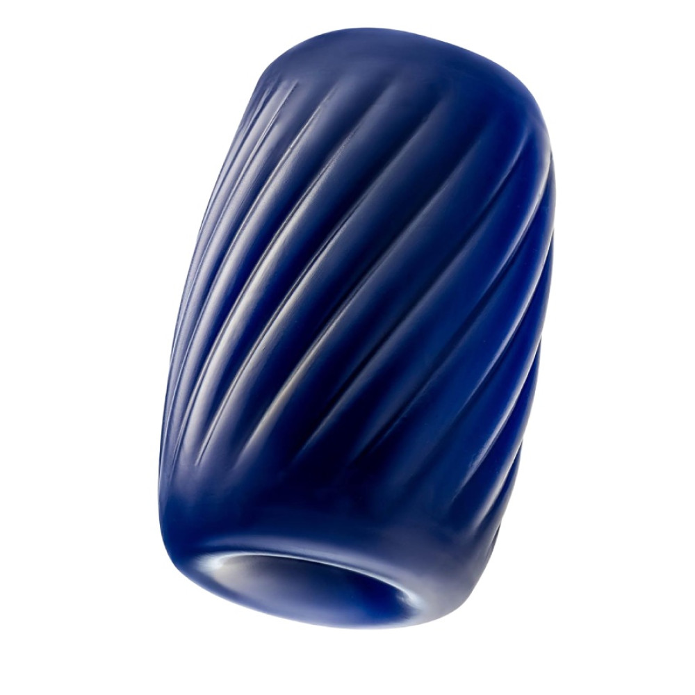 Мастурбатор самозмащувальний Blush Rize з відкритим кінцем, блакитний, 10.1 х 7.6 см (337941), zoom