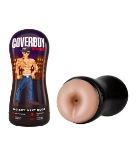 Мастурбатор-анус Blush Coverboy самосмазывающийся, бежевый, 17.7 х 8.2 см - No Taboo