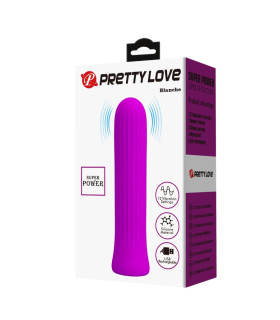 Минивибратор Pretty Love Blanche, фуксия, 10 х 2 см - No Taboo