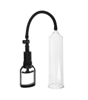 Вакуумная помпа механическая Pretty Love Alexander с пистолетом, прозрачная, 20 х 6 см - No Taboo