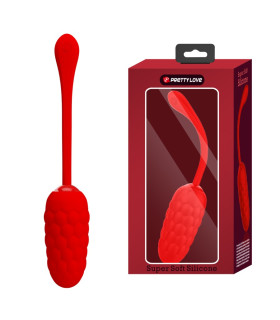 Виброяйцо Pretty Love красное, 19.7 х 3.5 см - No Taboo