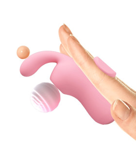 Вакуумный стимулятор клитора Pretty Love с вибрацией, розовый, 9.1 х 3.2 см - No Taboo