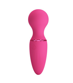 Мінівібратор-мікрофон Pretty Love Dwayne рожевий, 12 х 3.7 см - No Taboo