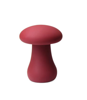 Вибратор Sweet Em Mushroom Mushroom в форме гриба, бордовый, 7.7 х 6 см - No Taboo