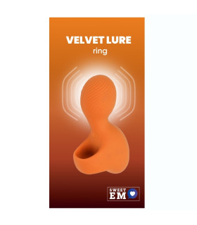 Вибратор на палец Sweet Em Ring оранжевый, 8.6 х 3.3 см - No Taboo