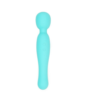 Вибратор-микрофон Sweet Em Soft Touch Wand, бирюзовый, 22.2 х 4.5 см - No Taboo