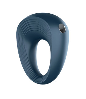 Эрекционное виброкольцо Satisfyer Power Ring синее, 5.5 х 4.4 см - No Taboo