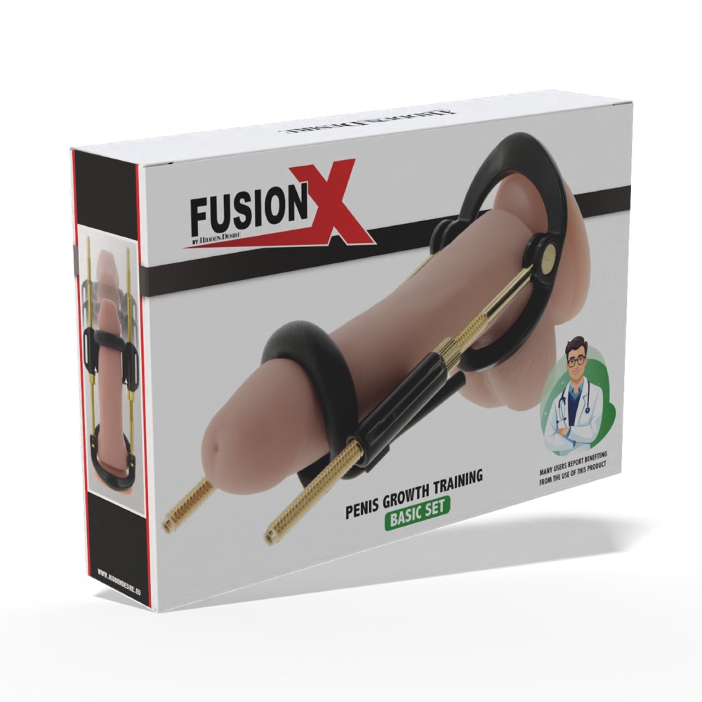 Набор для увеличения пениса Hidden Desire Fusion X черно-золотистый, 26 х 9 см (341724), zoom