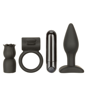 Набор секс-игрушек CalExotics Allure Collection чёрный, 4 шт - No Taboo