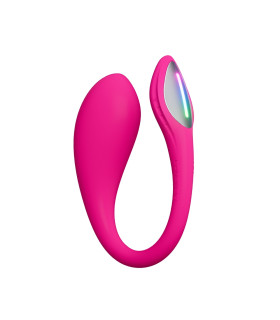 Виброяйцо Lovense Lush Mini с приложением, розовое, 9.6 × 3.1 см - No Taboo