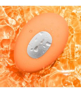 Вибратор для клитора We-Vibe Temp с функцией нагрева и охлаждения, оранжевый, 9.7 см - No Taboo