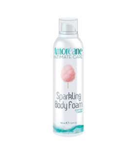Пенка для тела Amoreane Sparkling Body Foam с ароматом сахарной ваты, 150 мл - No Taboo