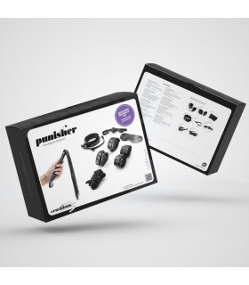 Набор для БДСМ Crushious Punisher черный, 8 предметов - No Taboo