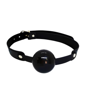 Кляп-кулька IDEA SM чорний, 5 см - No Taboo