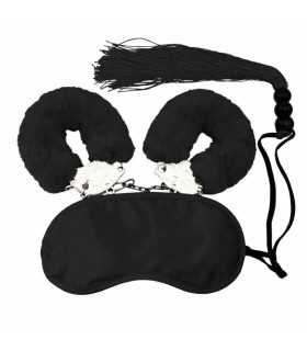 Набор БДСМ IDEA SM черный, 3 предмета - No Taboo