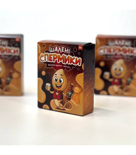 Желейные конфеты в виде пениса Шалени Спермики со вкусом Бейлиса, 100 г - No Taboo