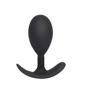 Анальна пробка Chisa Black Mont зі стопером, чорна, 11 х 4.2 см - No Taboo