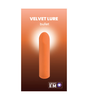 Вибропуля Sweet Em Bullet оранжевая, 9.8 х 4.2 см - No Taboo