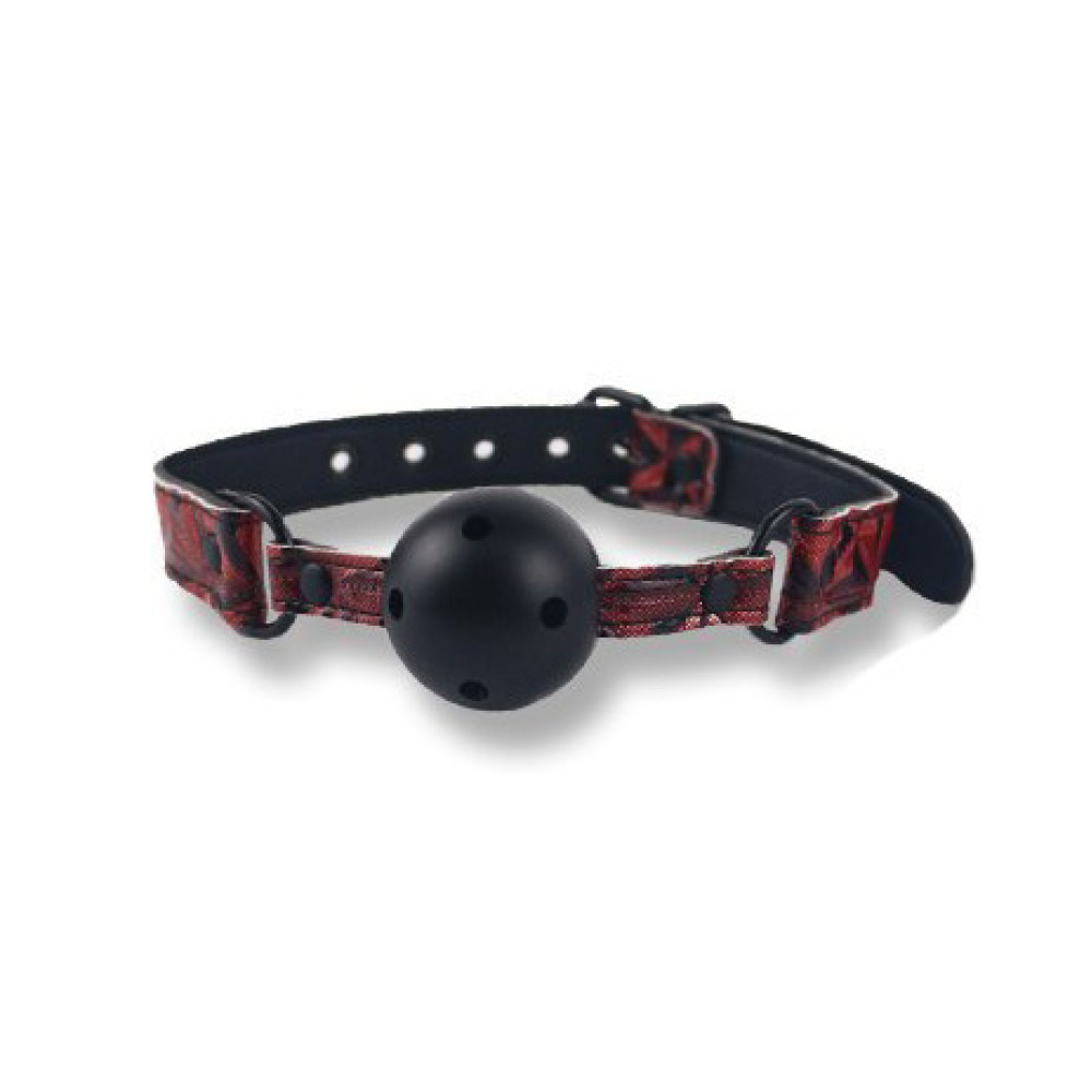 Кляп-кулька Mai Attraction, червоно-чорний, 4.6 см (42497), zoom