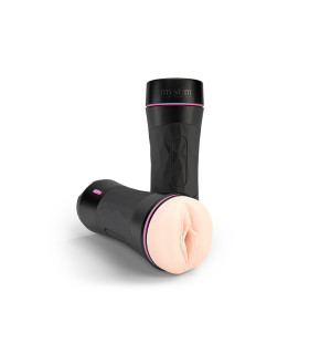 Мастурбатор-вагина с воздушным клапаном Mystim бежевый, 22 см х 8.4 см - No Taboo