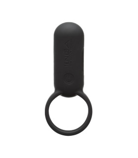 Эрекционное кольцо для члена Tenga SVR с вибрацией, черное, 1.6 × 3.8 × 9 см - No Taboo