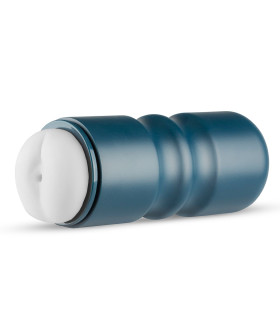 Мастурбатор-анус в колбе FPPR белый, 17 см х 6 см - No Taboo