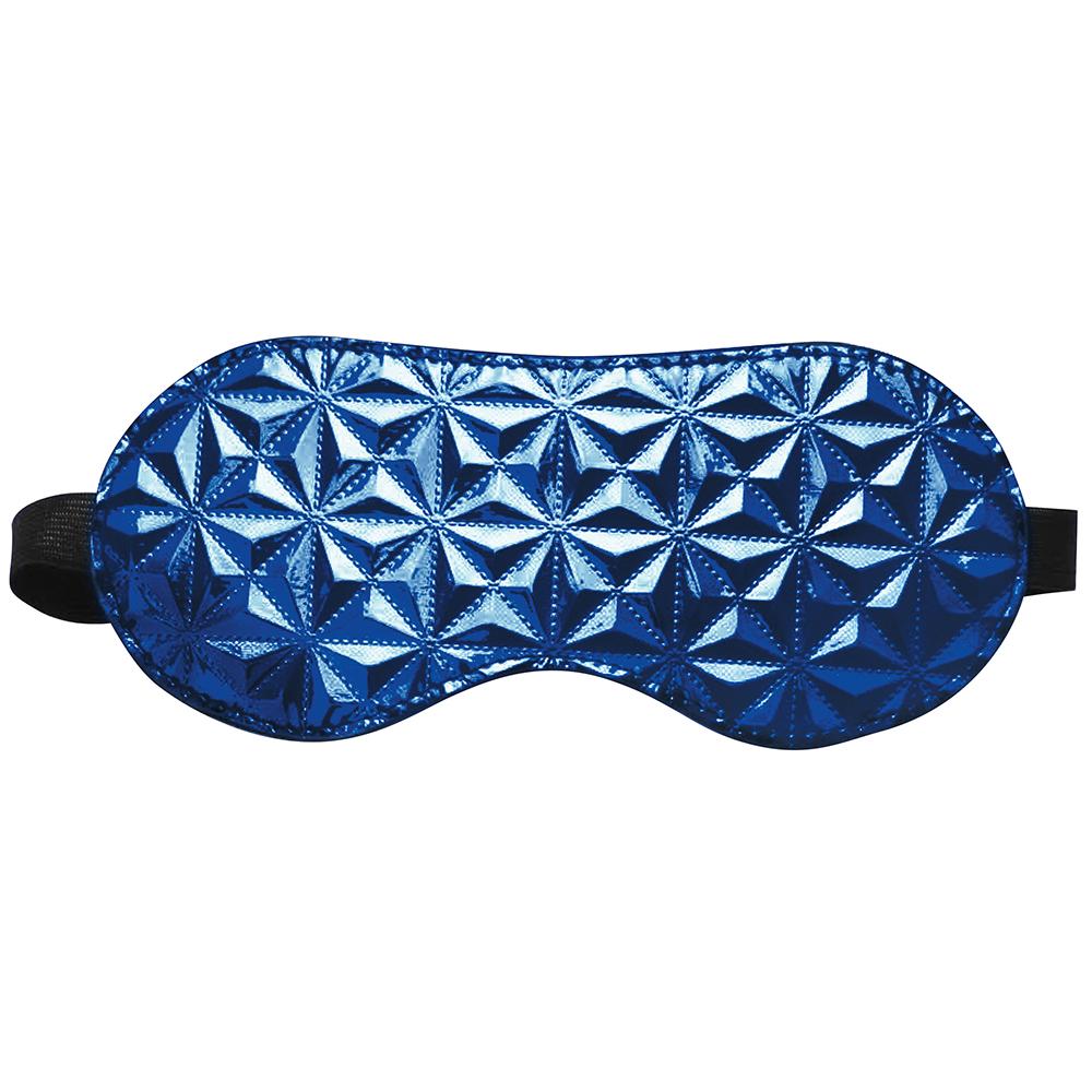 Маска на глаза, полиуретан, неопрен, ПВХ, Whipsmart, синяя (42586), zoom