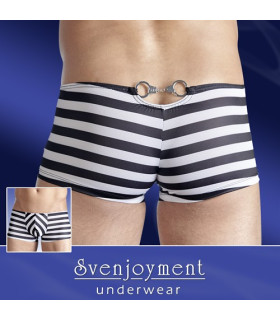 Боксёры-зебра сзади мини наручники Svenjoymen M - No Taboo