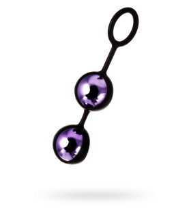 Вагінальні кульки ABS пластик фіолетовий 15см - No Taboo