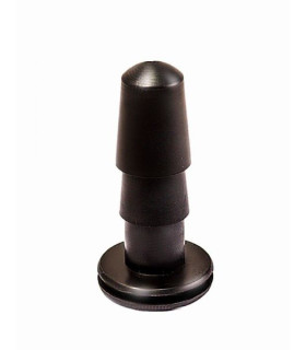 Крепление Vac-U-Lock Egzo страпонов, черного цвета, 7.2 см х 2.4 см х 3.9 см - No Taboo