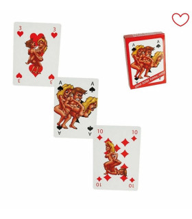 Карты Kamasutra Comic для игры в сексуальный покер, 54 карты - No Taboo