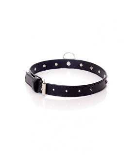 Ошейник Fetish Boss Series с голубыми камнями - No Taboo