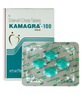 Таблетки для эрекции Kamagra Gold 100 Sildenafil, 4 шт - No Taboo
