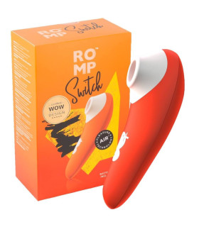 Бесконтактный клиторальный стимулятор Romp Switch оранжевый - No Taboo