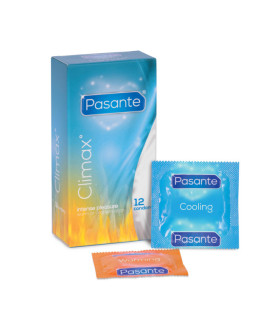 Латексные резинки Pasante Climax, 12 шт - No Taboo