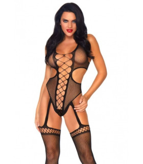 Сексуальный боди LEG AVENUE NET-BODYSTOCKING ONE SIZE - No Taboo