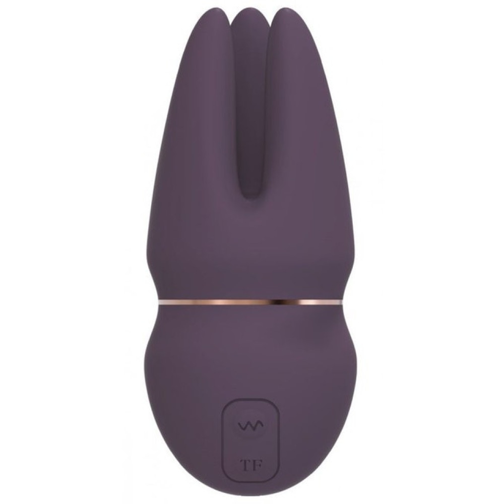 Клиторальный вибромассажер с 3мя подвижными щупальцами ROYAL FANTASIES SAGA (36929), zoom